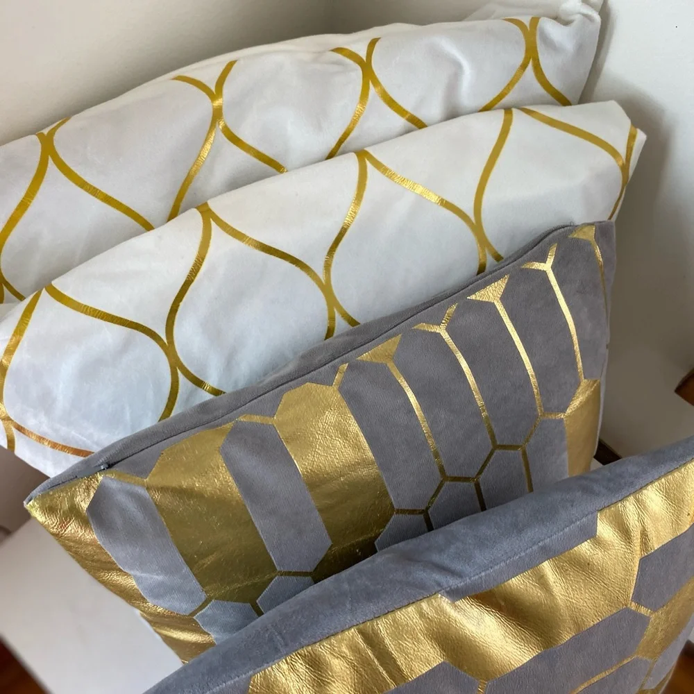 new sequins Pillow cases 4 pieces set